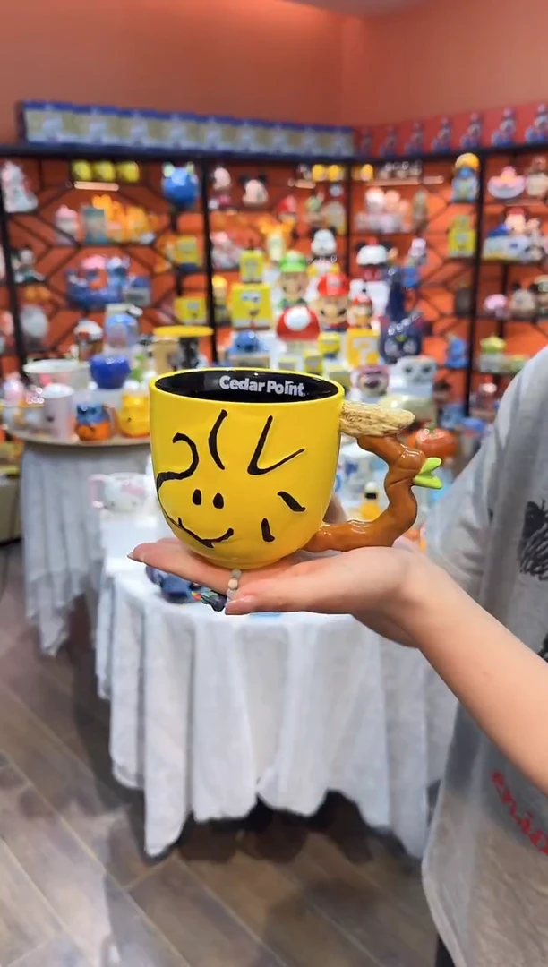 瓷片@@幸福一家人塔克陶瓷杯