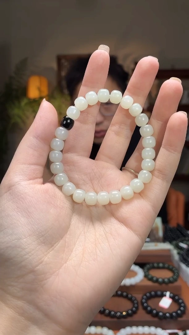 未镶嵌手串和田玉7-8