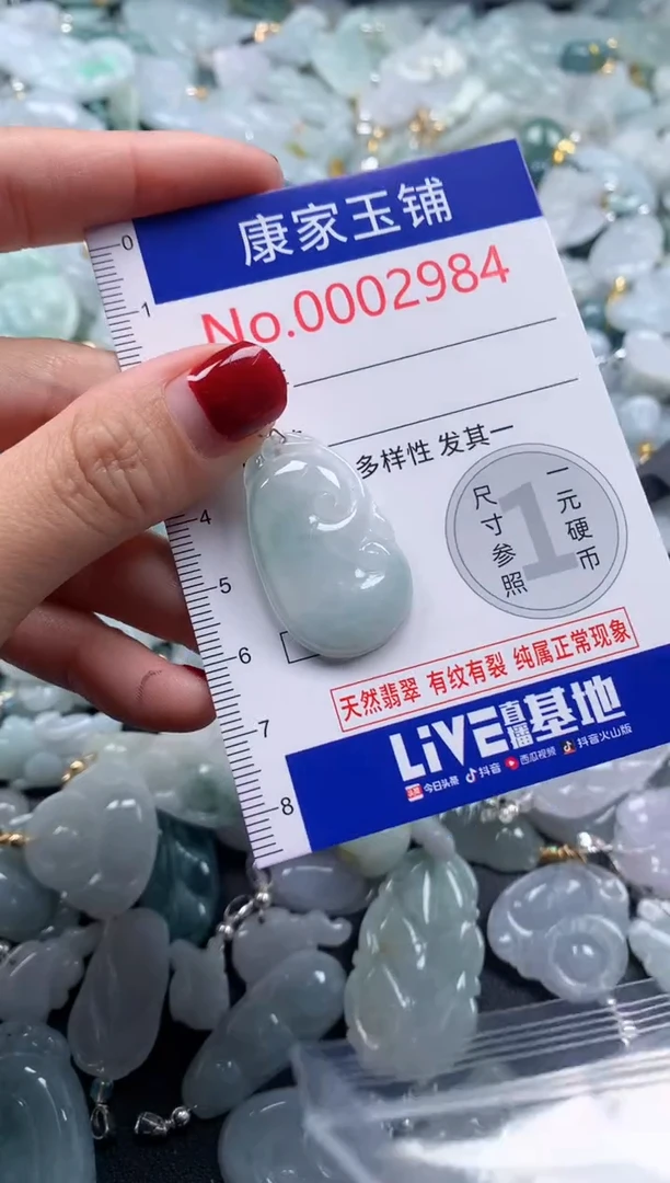 颈饰未镶嵌翡翠2984