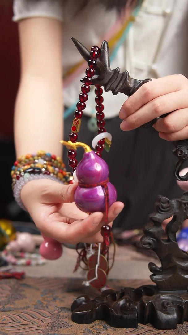 037玖澄文创漆艺葫芦国风配饰葫芦系列