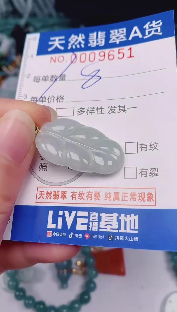 颈饰未镶嵌翡翠00009651