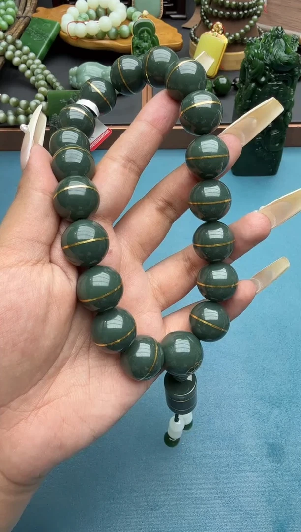 未镶嵌手串和田玉szq