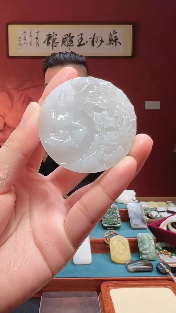 吊坠(不含链)未镶嵌和田玉09