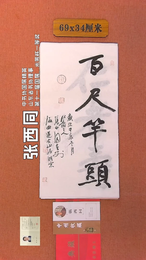 【闪购商品】书法240    张西同老师书法作品