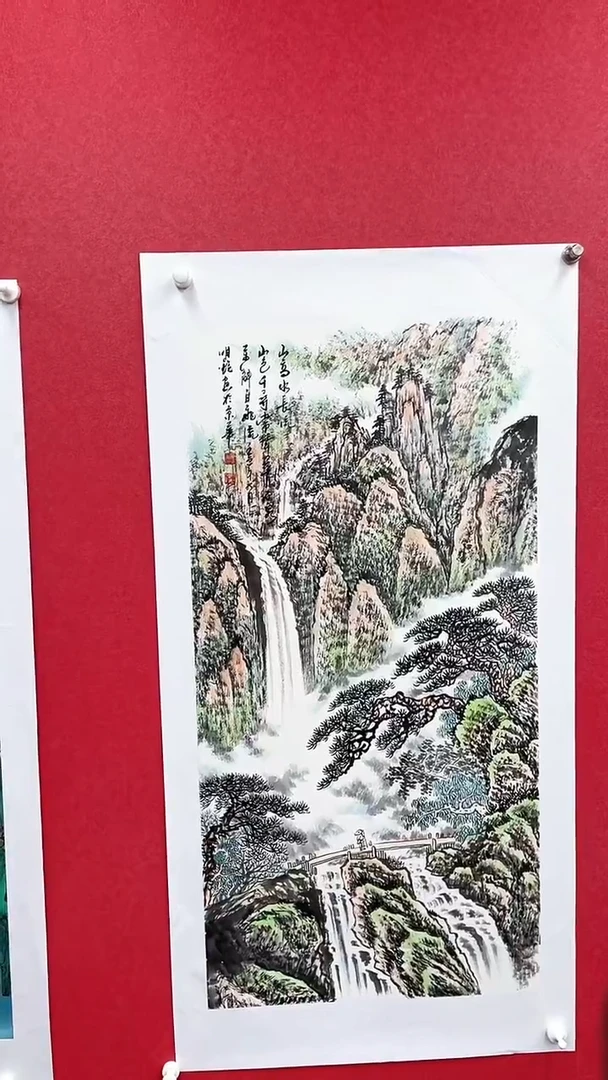 国画精美国画作品