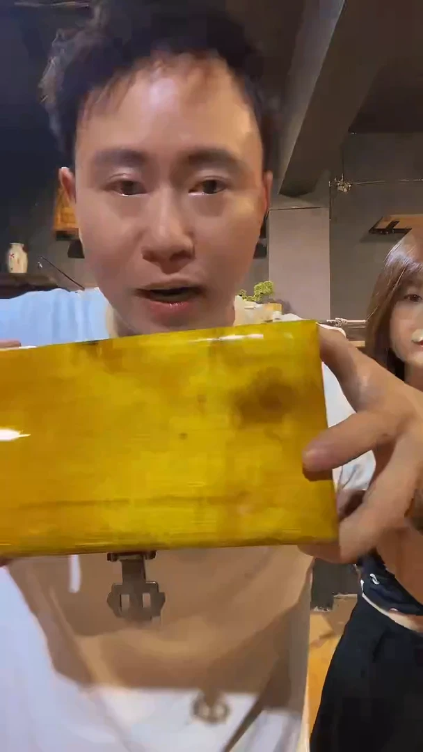 木金丝楠木制品首饰盒微瑕