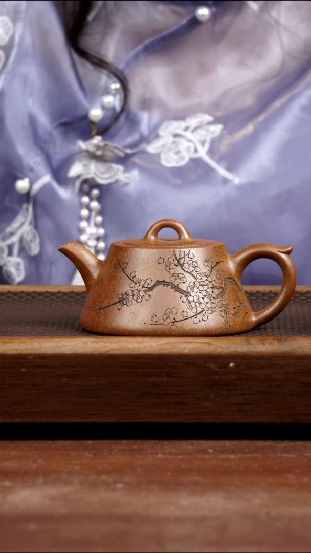 茶壶紫砂龙骨金砂础瓢230CC