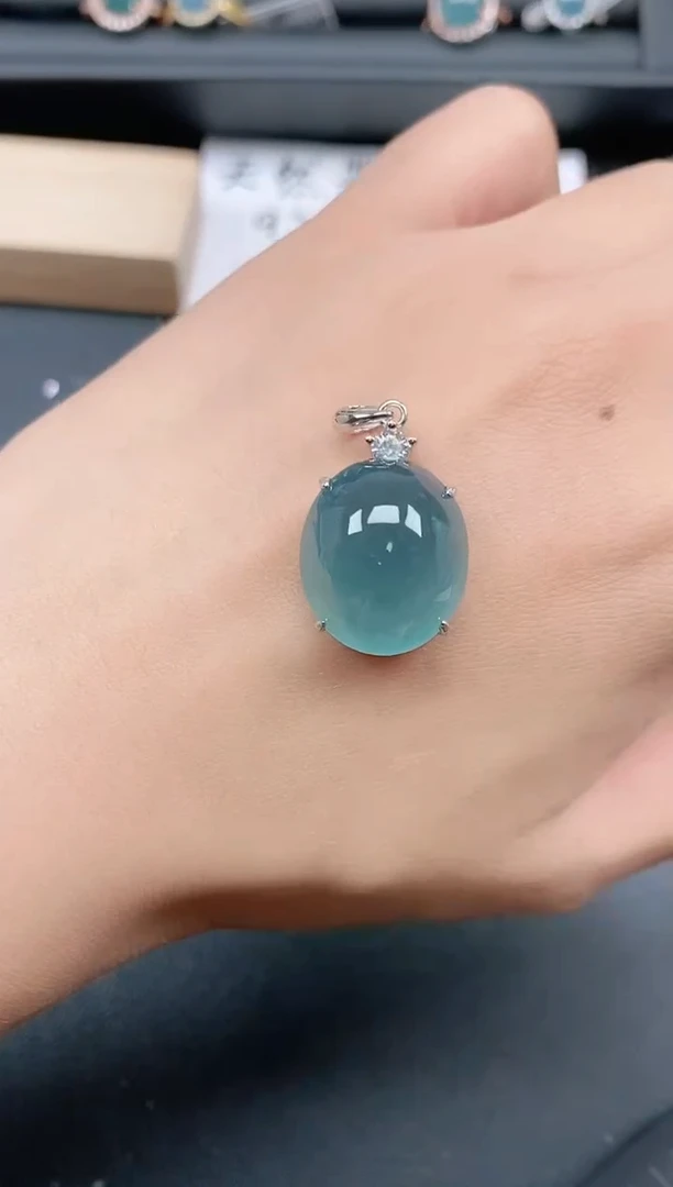 银S925镶嵌戒指翡翠1111