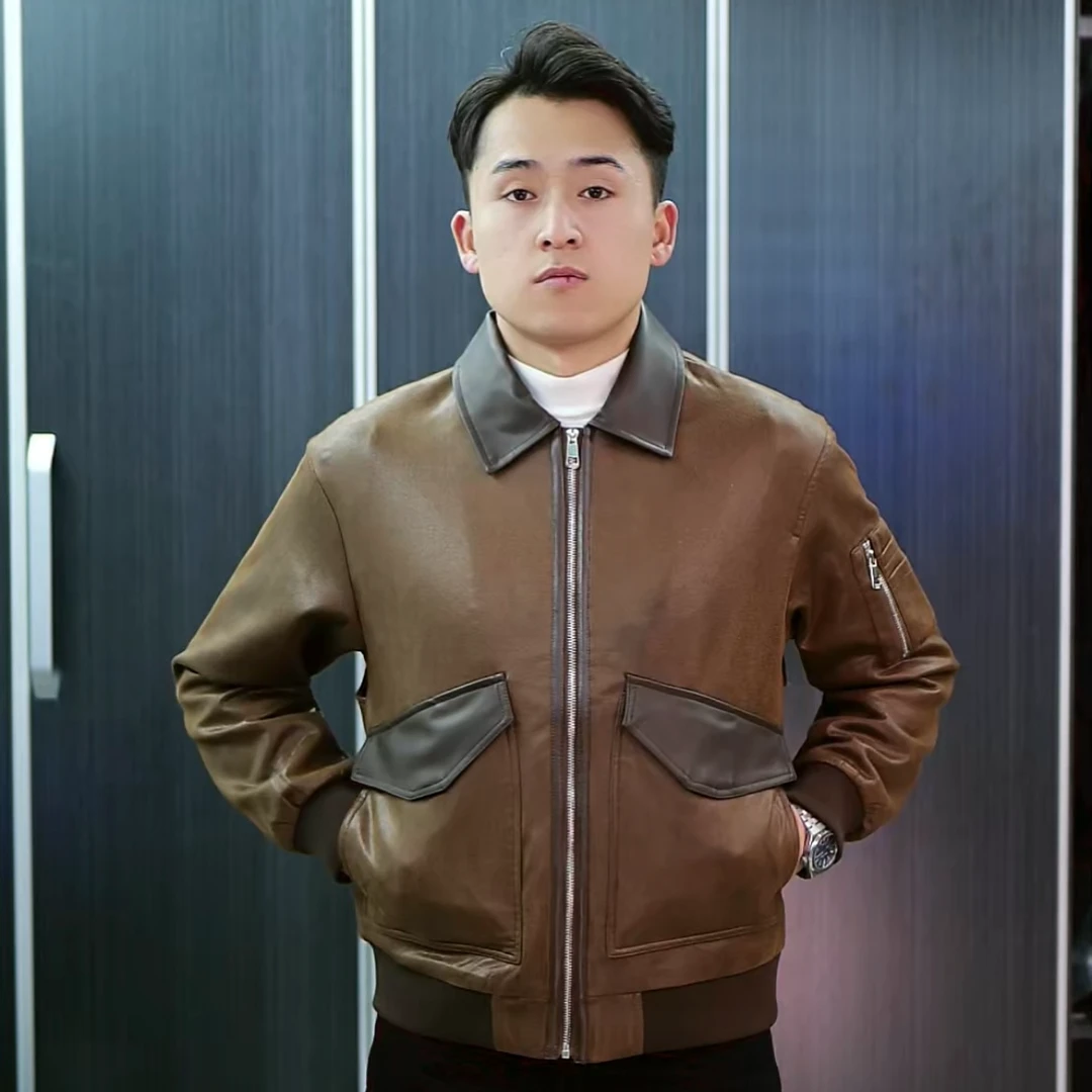 春秋时尚潮流外套修身男士【8762】