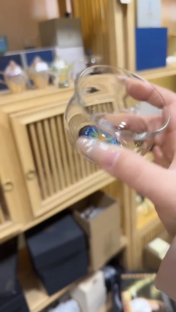 蓝花缸杯