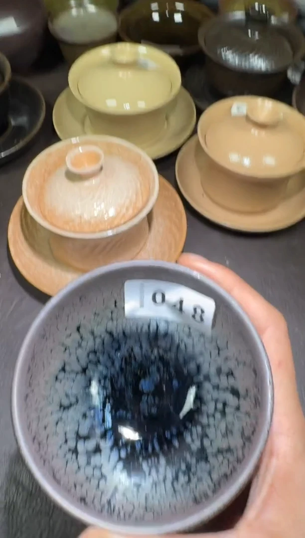 茶盏建窑建盏主人杯048