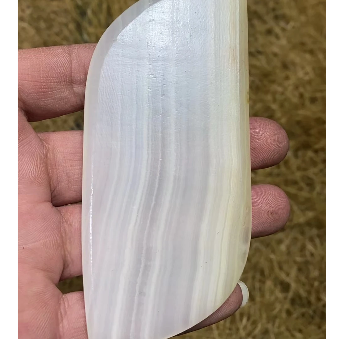 白玉刮板一个（杰起臻选）