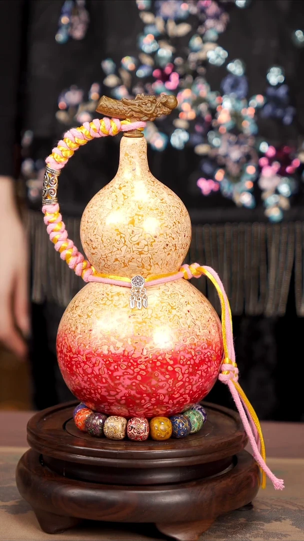 【闪购商品】137易林高端工艺大漆酒葫芦--338