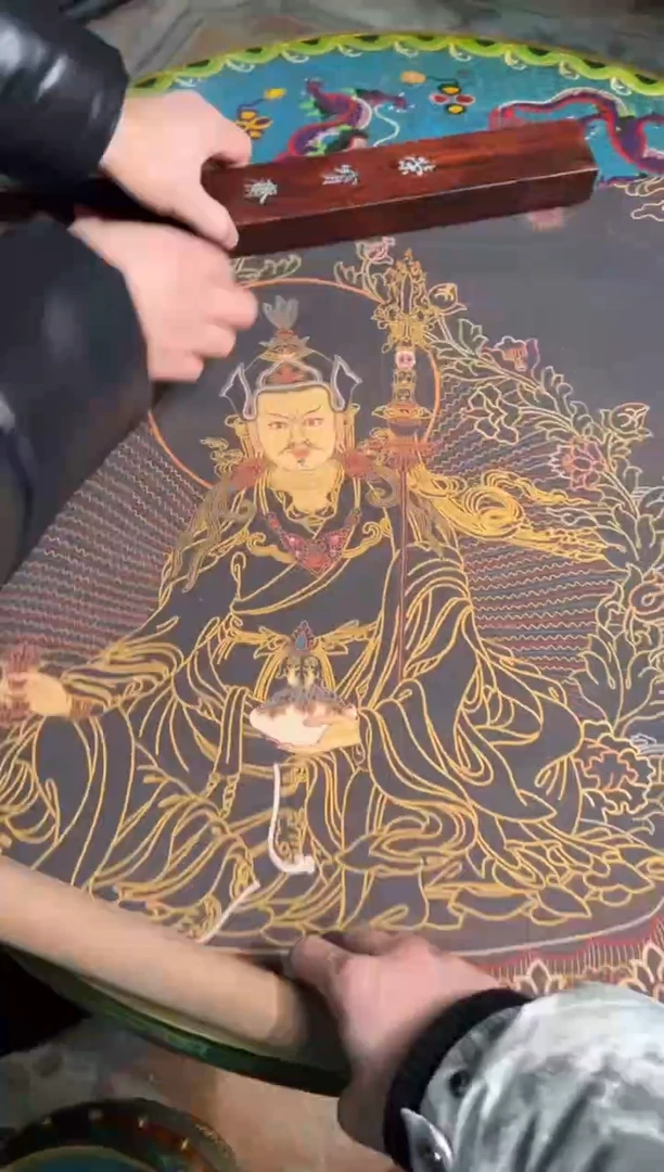 卷轴画卷轴画奥奥的唐卡