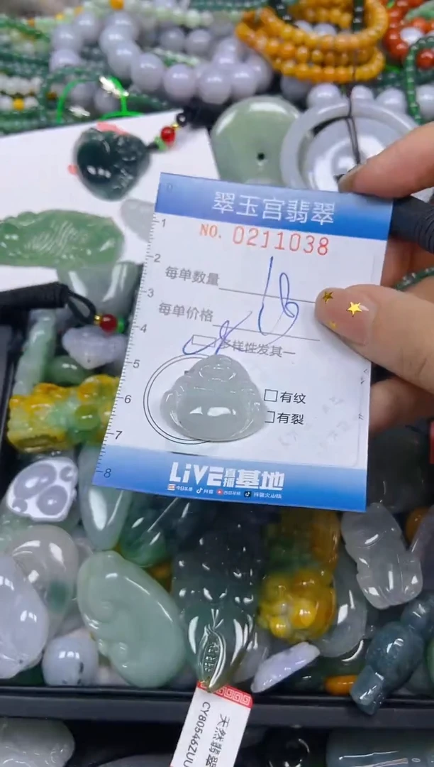 颈饰未镶嵌翡翠闪购C0211038多样性发其一