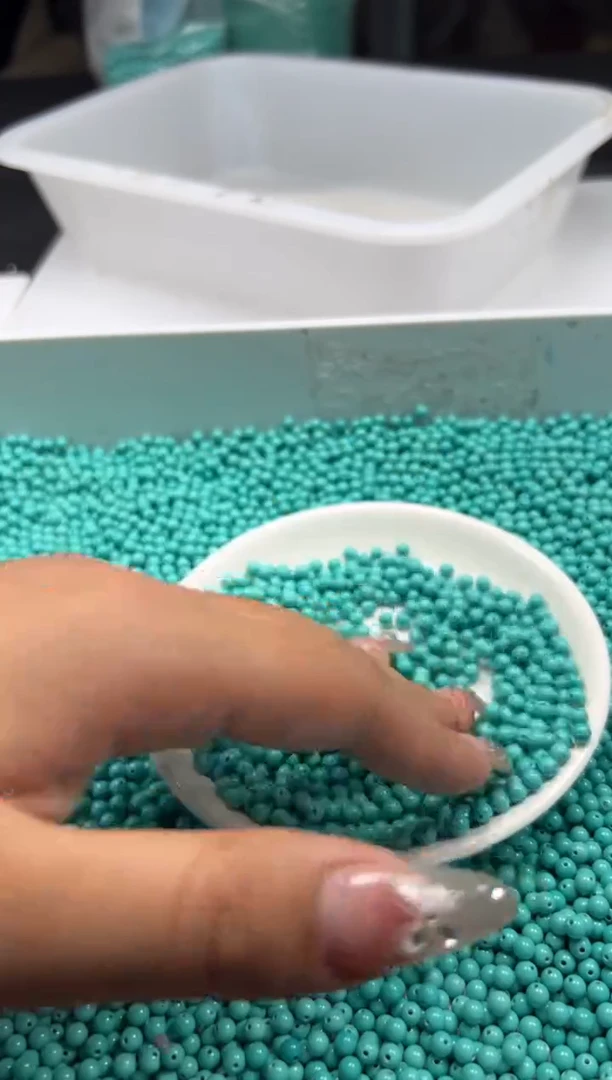 玛瑙/玉髓颈饰未镶嵌w822高瓷绿*松4mm*40颗