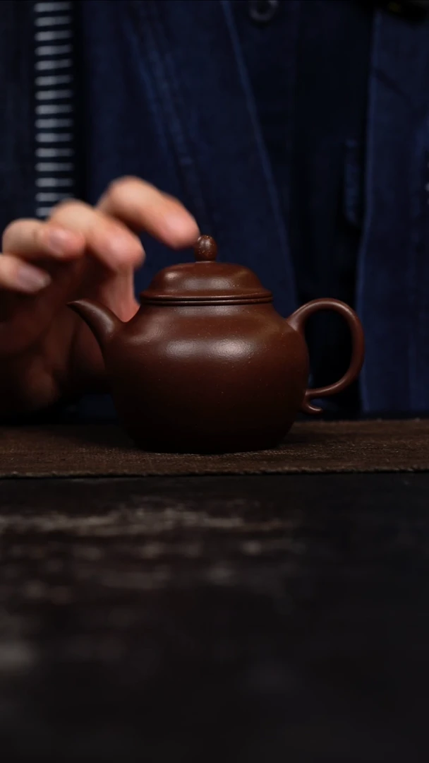 茶壶紫砂紫泥紫砂壶170cc