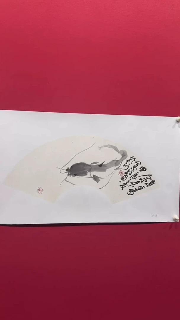 国画刘运龙33*67........