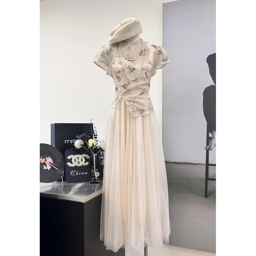 【珍珠蝴蝶】气质温柔套装-00228