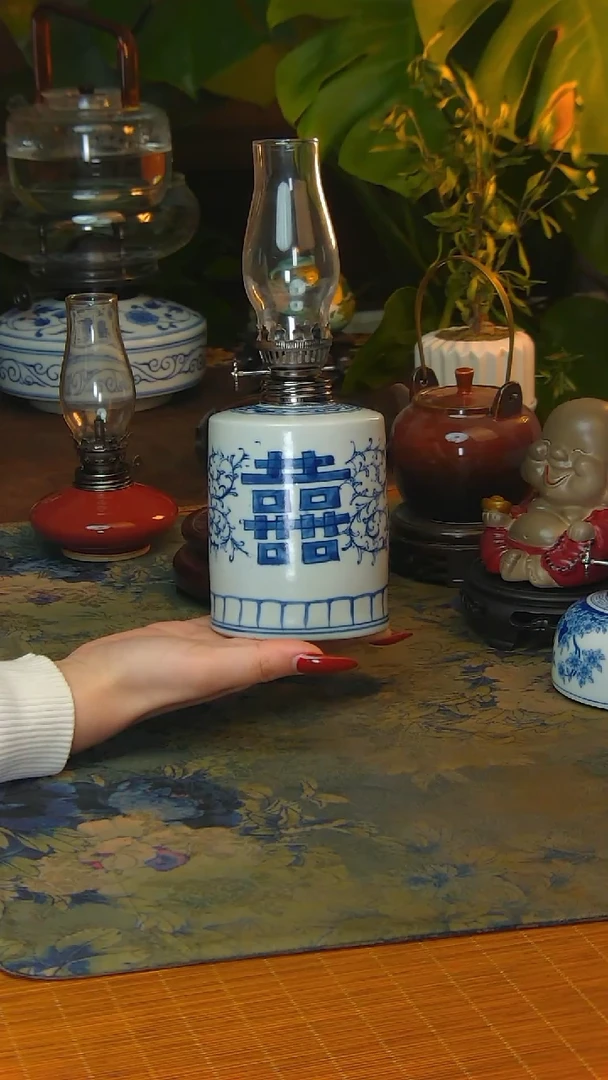 【闪购商品】景德镇陶瓷灯摆件