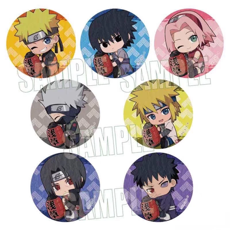 日谷 火影忍者 浅草寺ver Q版抱灯笼和纸风吧唧