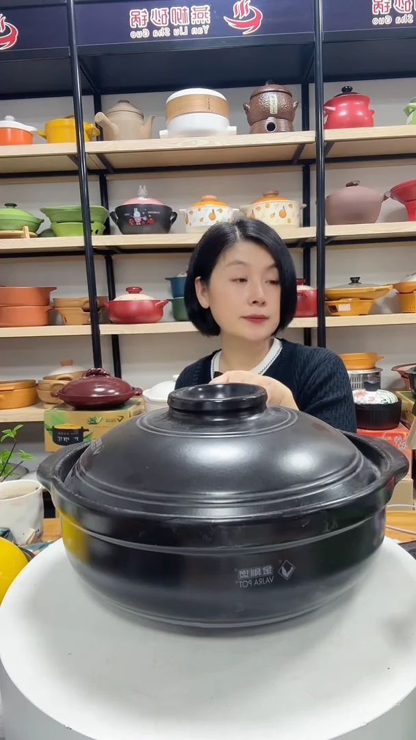 陶土金刚煲32厘米砂锅