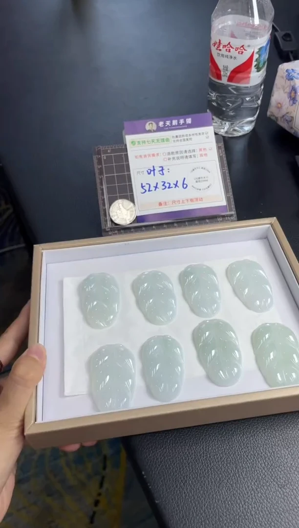 翡翠未镶嵌颈饰大叶子配绳10/多样性发其一CP