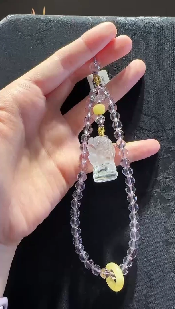 未镶嵌手绳水晶多样性发货其一