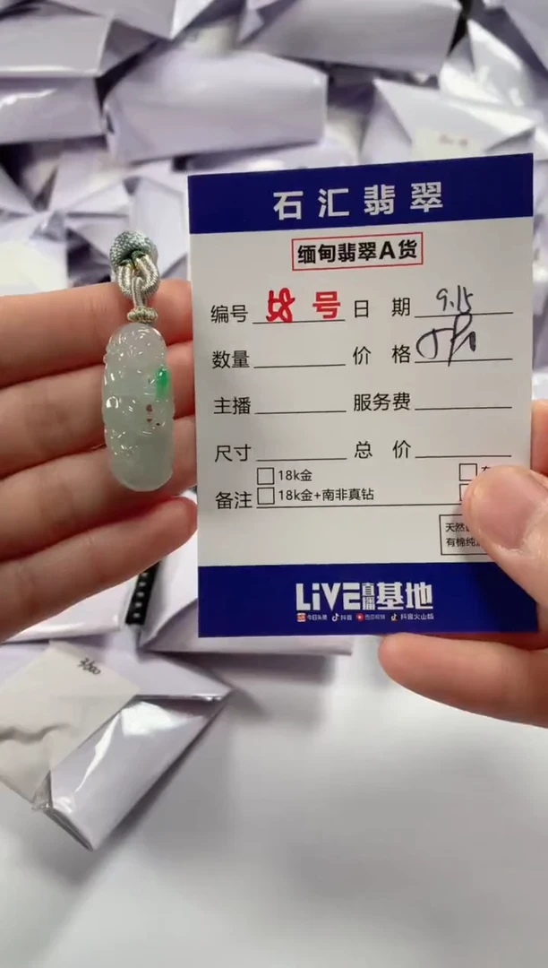 颈饰未镶嵌翡翠1