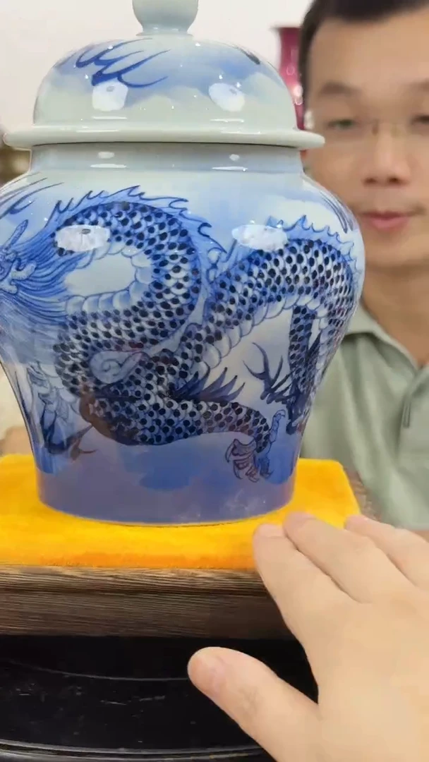 摆件景德镇陶瓷手工手绘