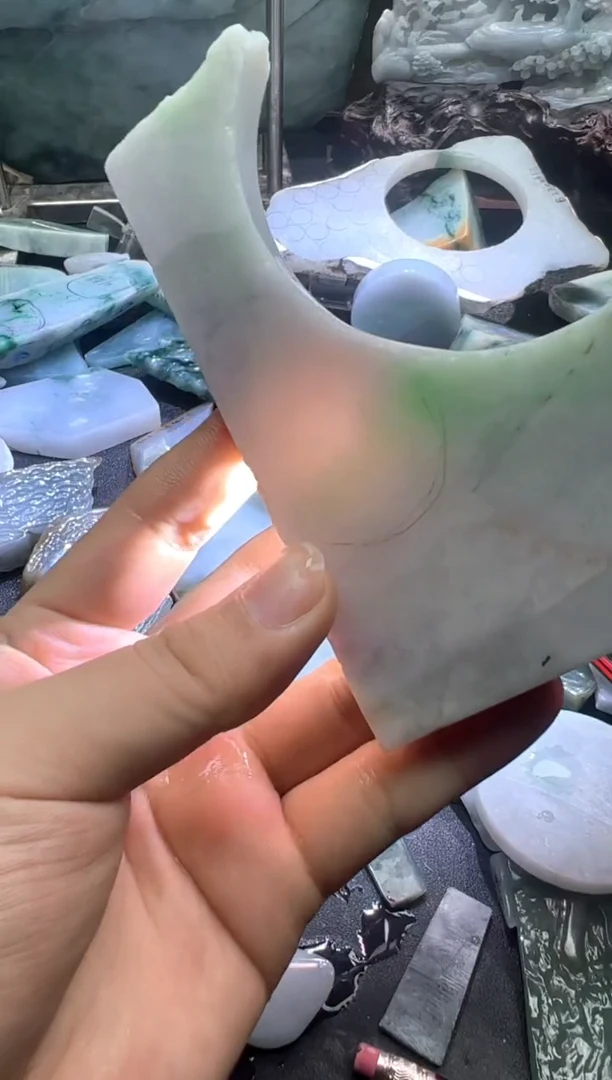 未镶嵌挂件翡翠天然缅甸翡翠A货