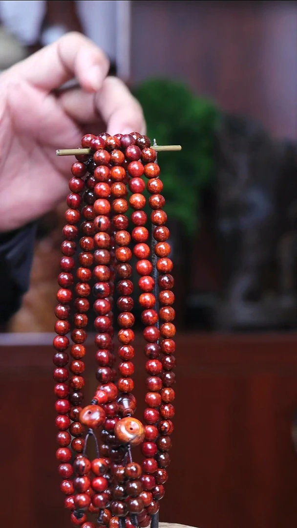 降真香手串/手链海南红降0.8*108手串多样性发一