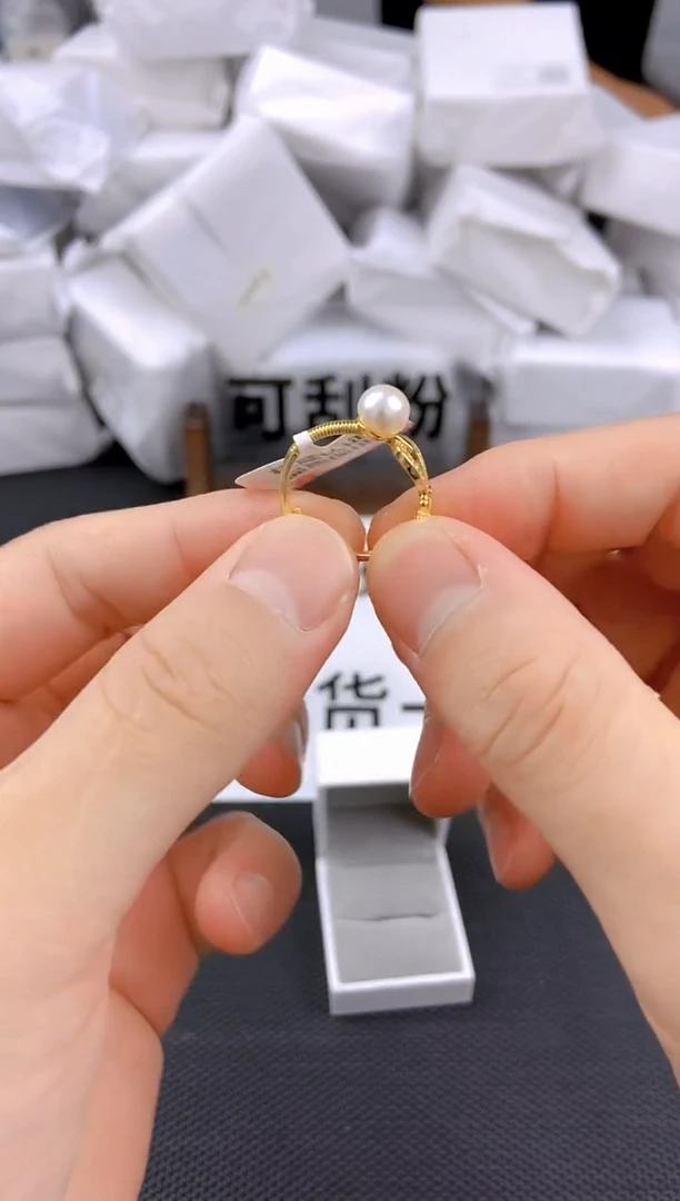 未镶嵌耳饰淡水珍珠jz1005