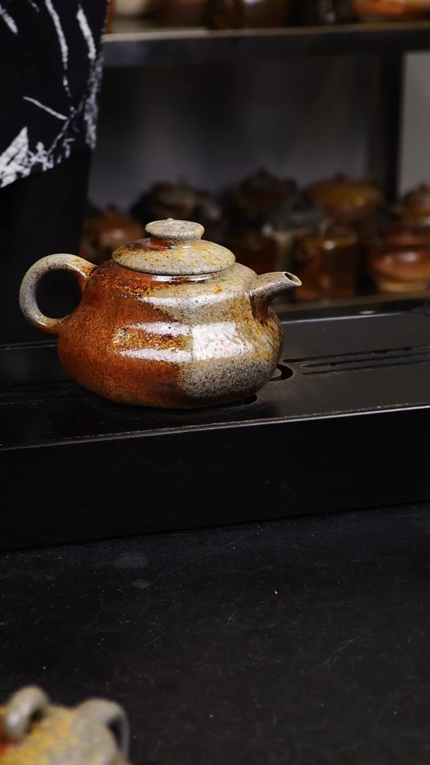 茶壶紫砂宜兴紫砂柴烧壶