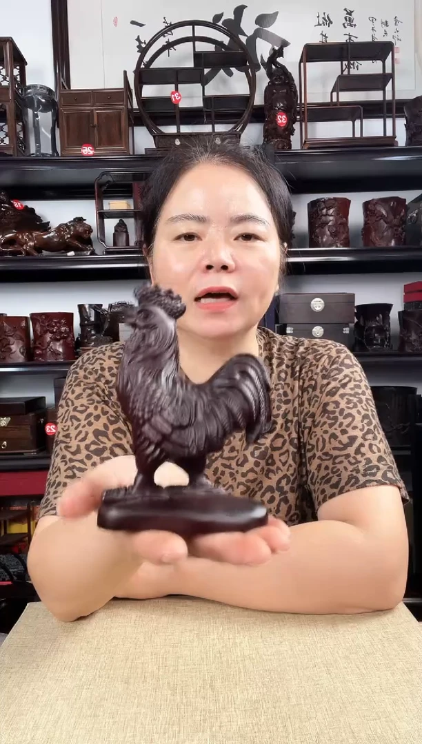 木鸡老李红木工艺品