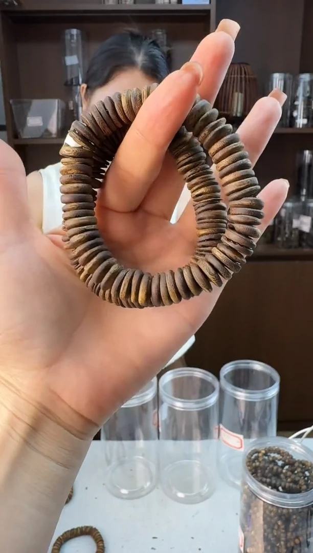 手串沉香1215张勺子沉浮片珠单圈多样性发一