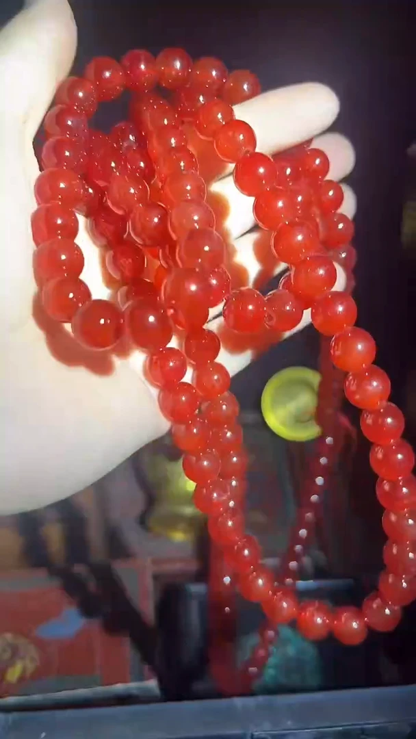 和田玉未镶嵌颈饰和田玉长串.1条