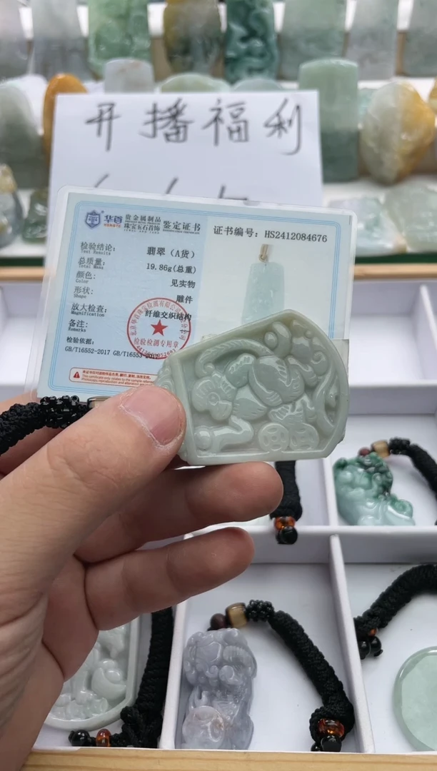 【闪购商品】翡翠颈饰未镶嵌..../2/17/ 08