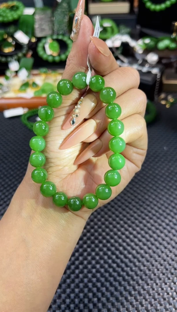 【闪购商品】和田玉（碧玉）手串未镶嵌SC159手串10mm