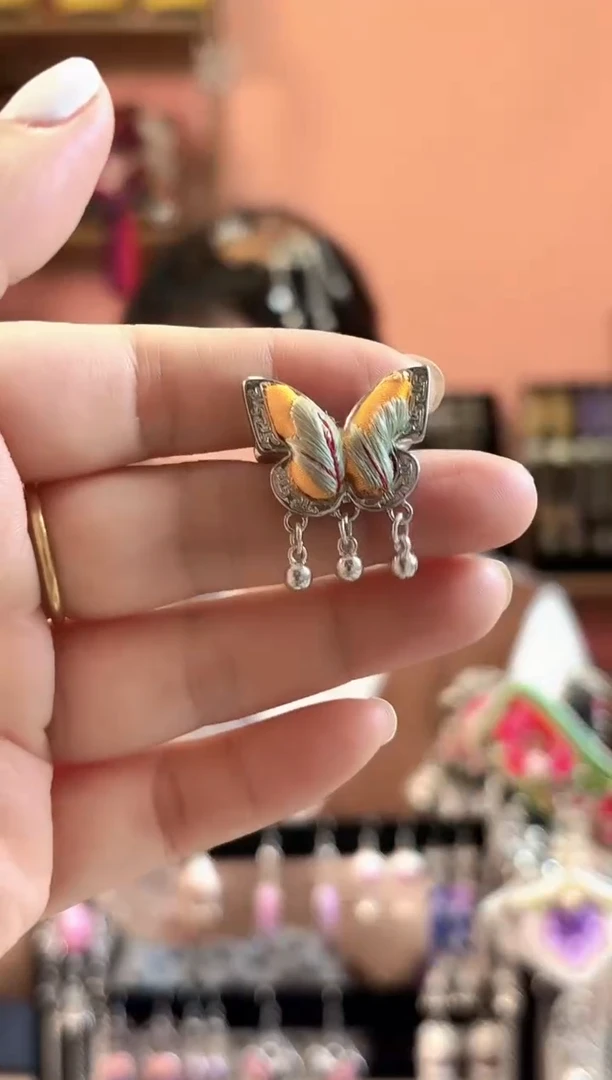 织绣艺枝独绣老绣饰品35