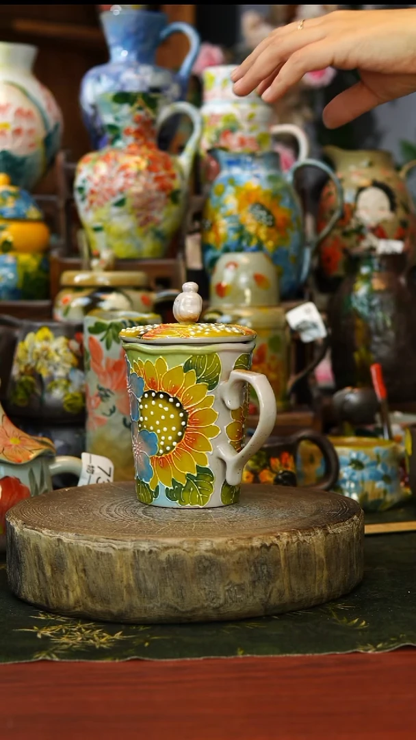 陶瓷75景德镇手工手绘釉下彩陶瓷