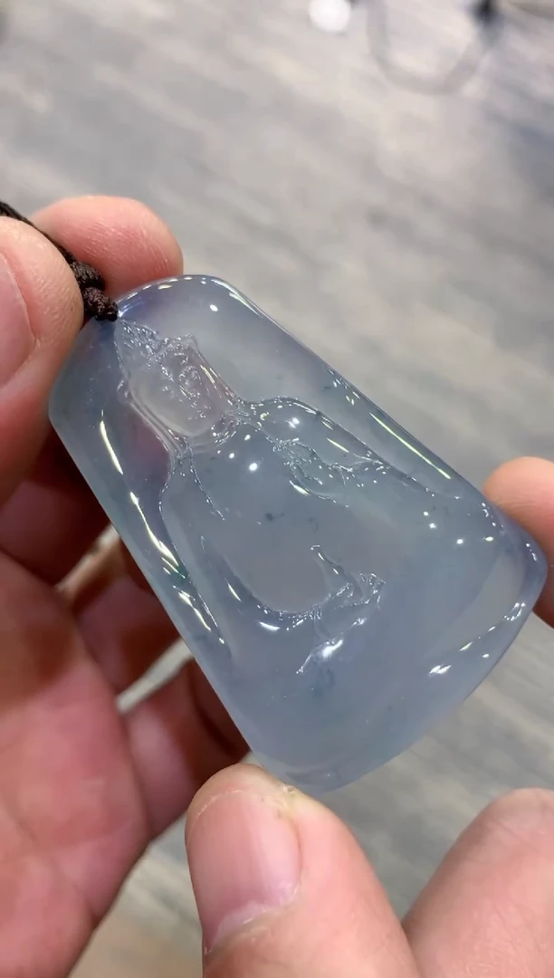 颈饰未镶嵌翡翠天然A货翡翠