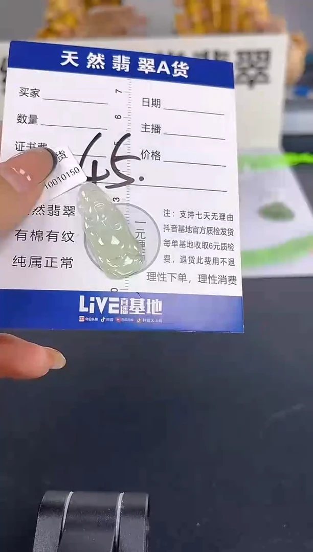 颈饰未镶嵌翡翠纯天然缅甸翡翠A货
