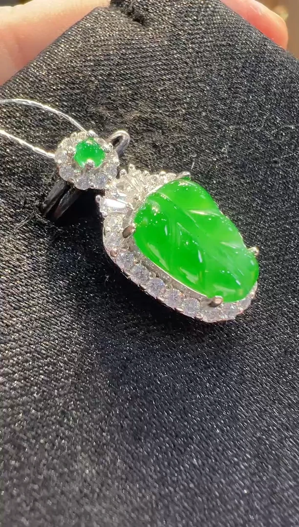 翡翠合金吊坠(不含链)多样性发其一