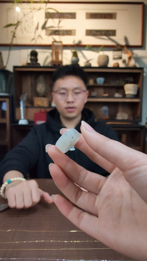 【闪购商品】和田玉指环未镶嵌17#和田玉指环SY