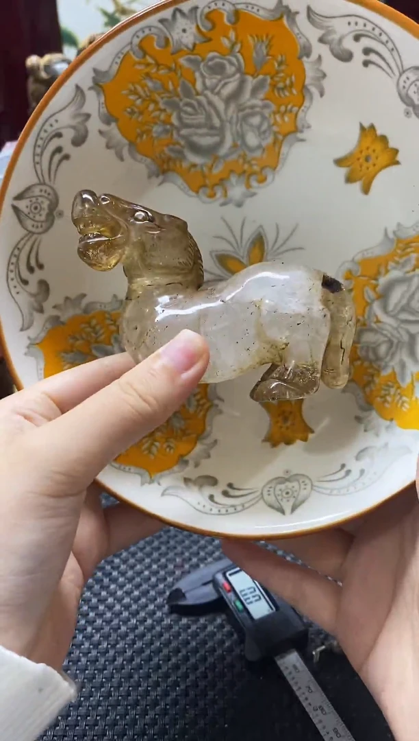 瓷片瓷片 瓷器 摆件 1个