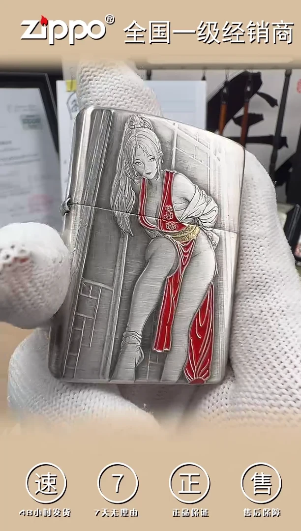 铜不知火舞-3D盔甲熏银鎏金填漆