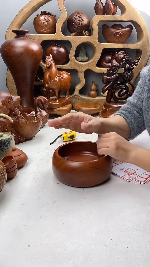 香樟木33香樟木精品圆钵