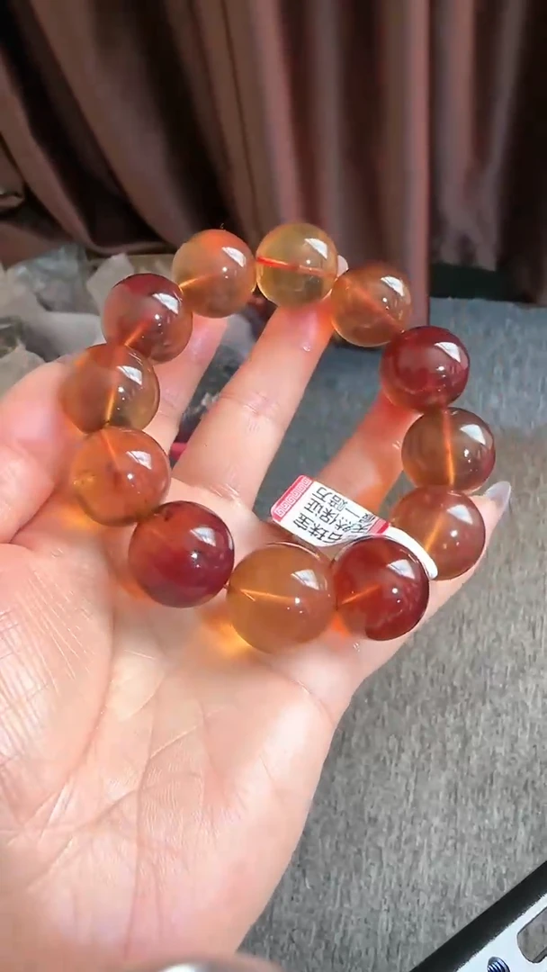 【闪购商品】琥珀手链未镶嵌规格20多宝手串#44