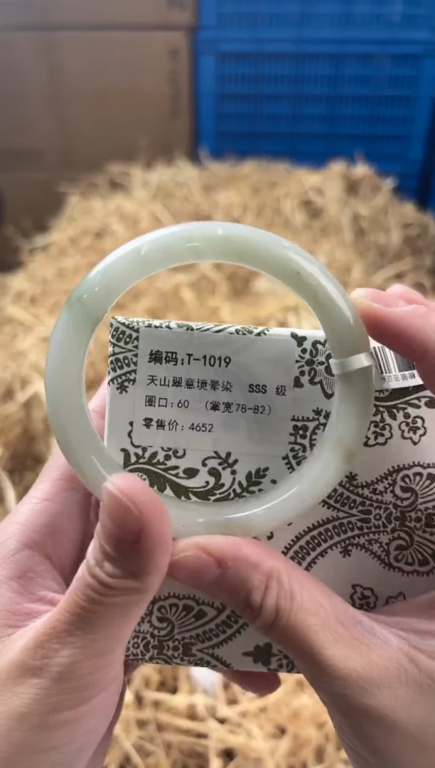 未镶嵌手镯石英质玉T-1019